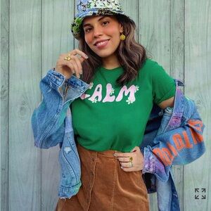 ban.do green CALM graphic tee